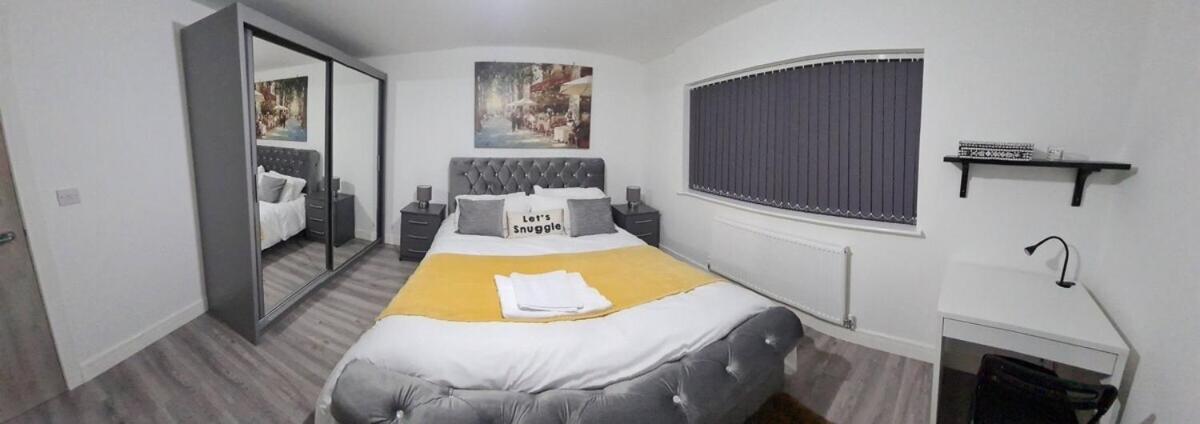 Sav Apartments - 2 Bed Cosy Flat Saffron לייסטר חדר תמונה
