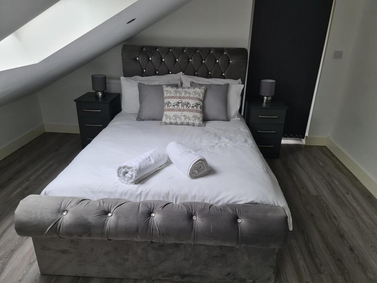 Sav Apartments - 2 Bed Cosy Flat Saffron לייסטר חדר תמונה